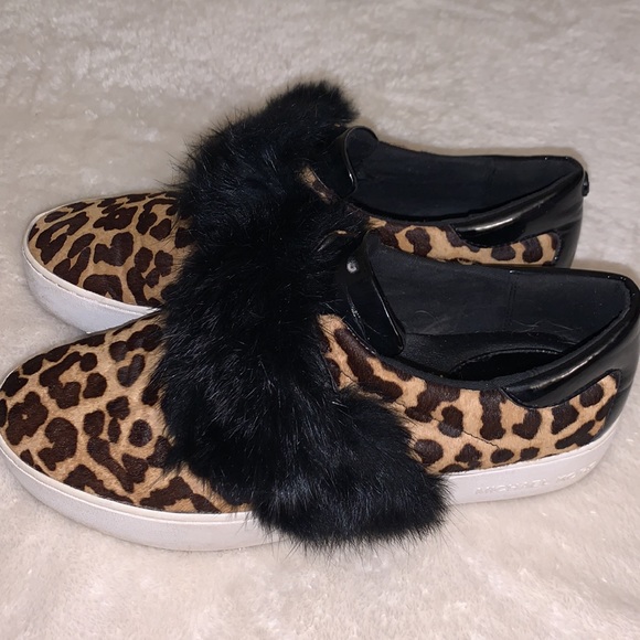 Michael Kors Maven Cheetah slip on Sneaker - Picture 4 of 7